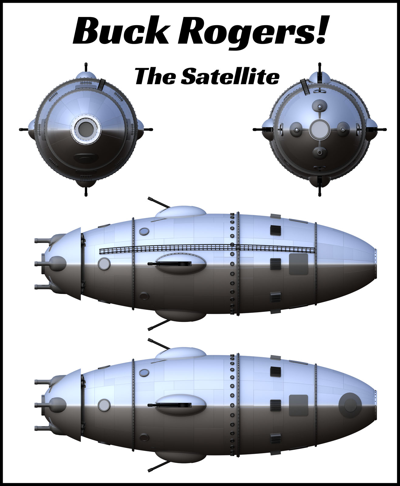 The Satellite, Buck Rogers Rocket