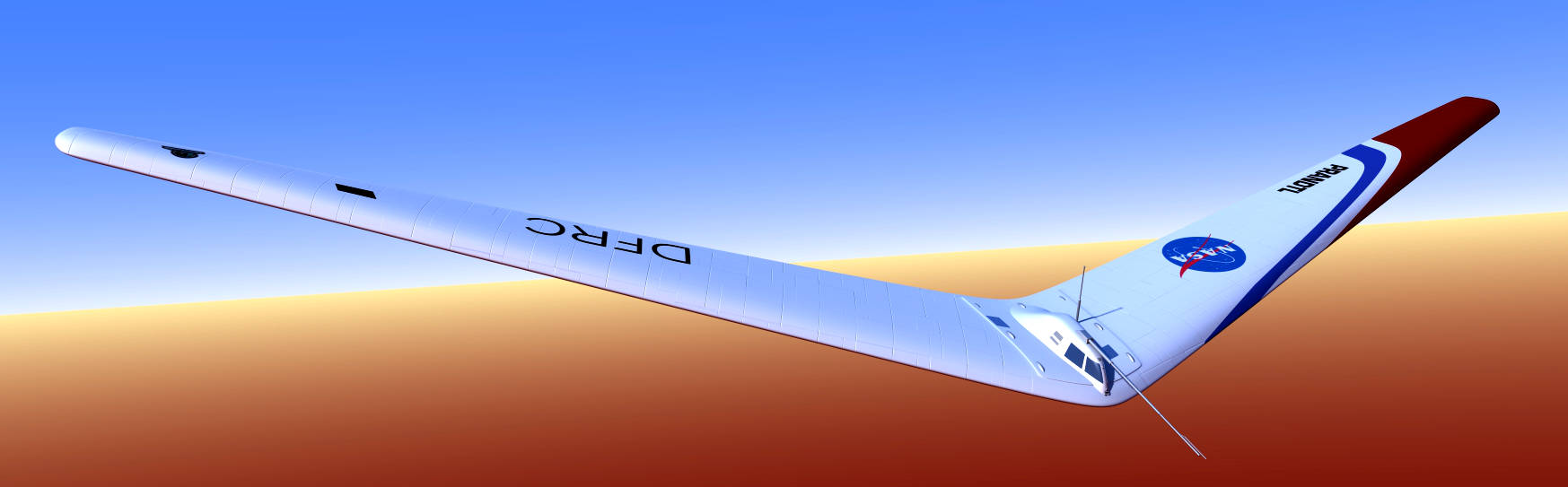 nasa flying wing