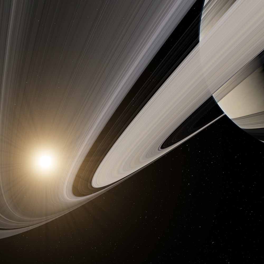 Under the Rings of Saturn