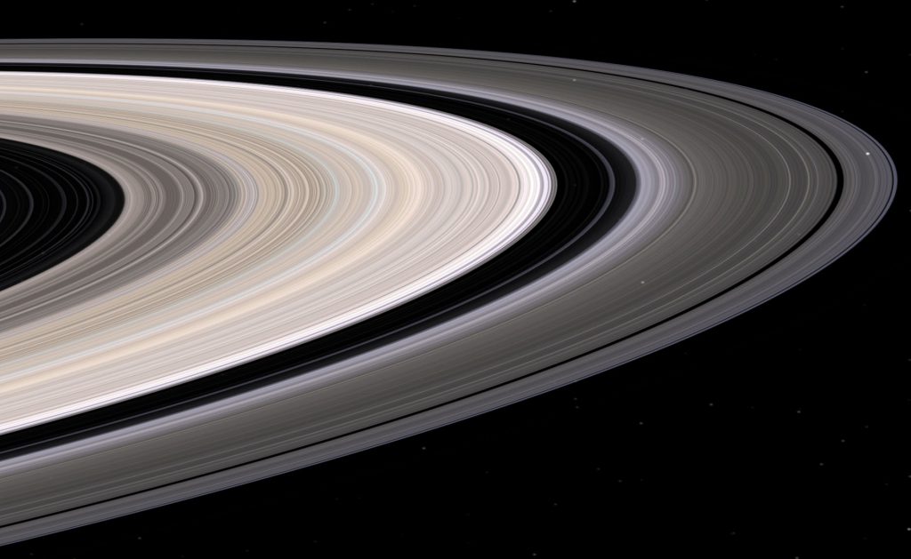 Saturn's Rings, Detail