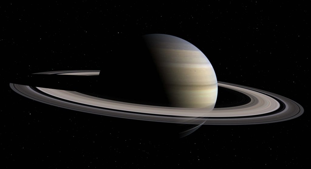 Saturn, still image from the video...