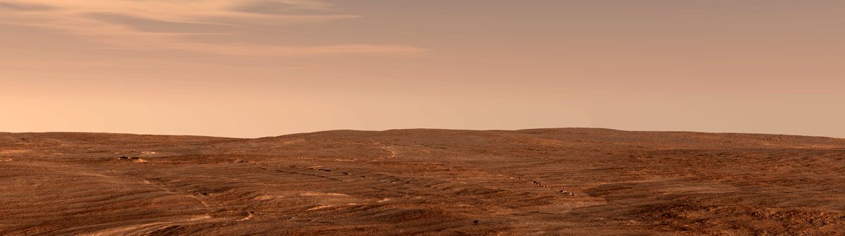 Vue scenes of Mars