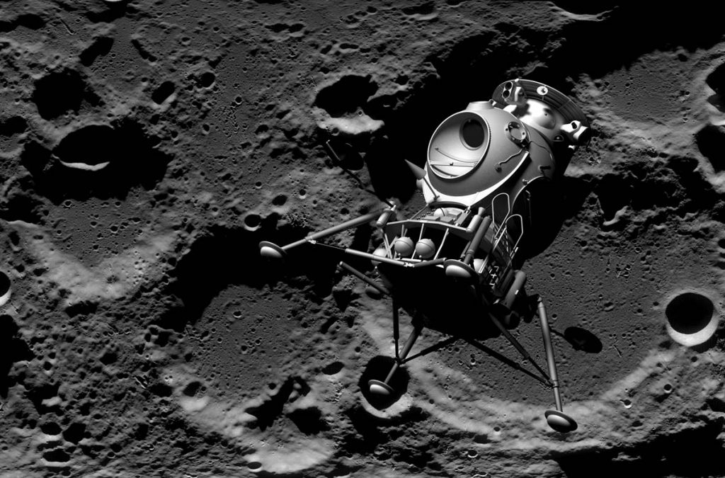 Some new Soviet Lunar program renders - N1 L3 - Nick Stevens Graphics