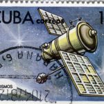 Postage stamps from Cuba celebrating Intercosmos