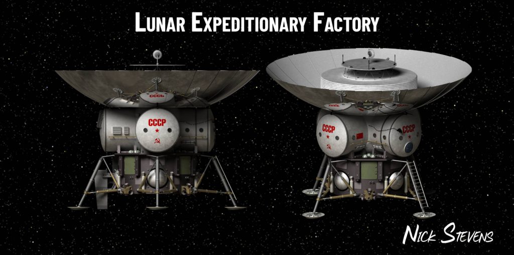 Soviet Lunar Expeditionary Base, Factory Module