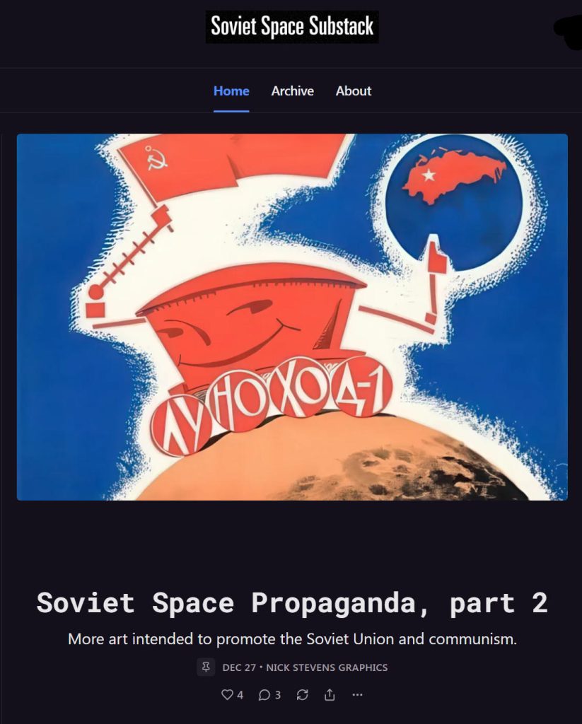 Soviet Space Substack Banner